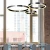 Lampa wisząca CIRCLE 80 LED mosiądz szczotkowany 80 cm - ST-8848-80 brass - Step Into Design